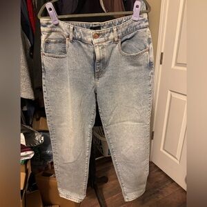 Talbots Women's Light Wash Straight Leg Everyday Relaxed Jeans 12P